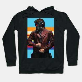 Star Lord Triangle (with background) Hoodie